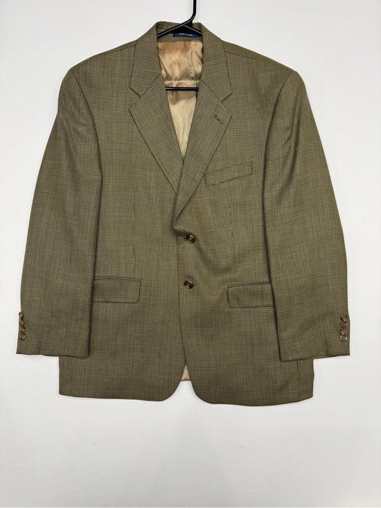Lauren Ralph Lauren Other - Lauren Ralph Lauren Men's 42S Blazer Jacket Houndstooth Green Brown